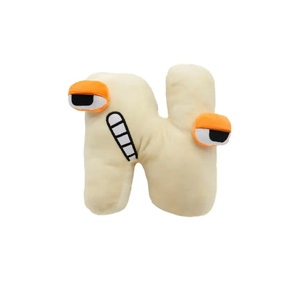 Hot Selling Puzzle Letter Plush Toys Interactive Plush Toys A-Z Letter Set Safe and Fun Children's Birthday Gift Dolls