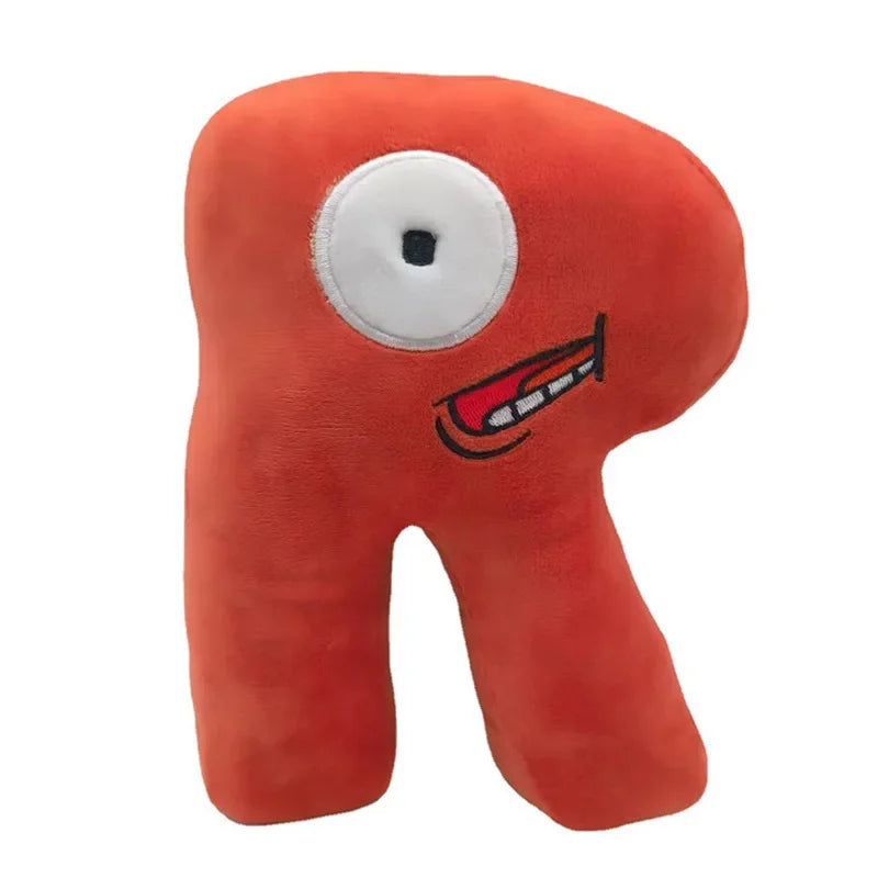 Hot Selling Puzzle Letter Plush Toys Interactive Plush Toys A-Z Letter Set Safe and Fun Children's Birthday Gift Dolls