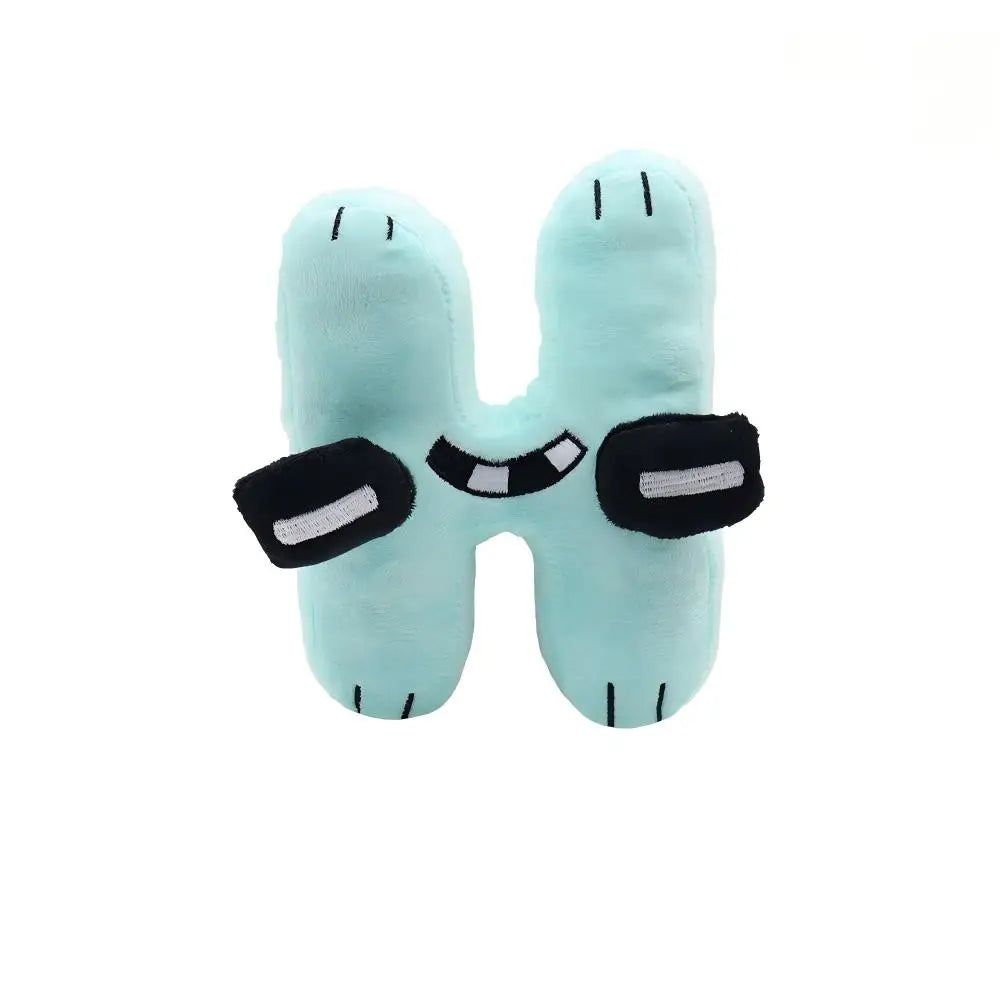 Hot Selling Puzzle Letter Plush Toys Interactive Plush Toys A-Z Letter Set Safe and Fun Children's Birthday Gift Dolls