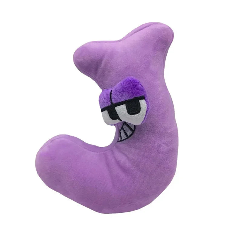 Hot Selling Puzzle Letter Plush Toys Interactive Plush Toys A-Z Letter Set Safe and Fun Children's Birthday Gift Dolls