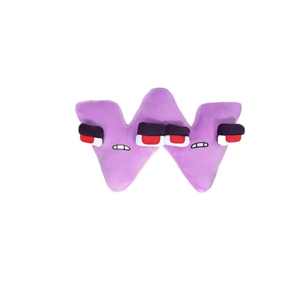 Hot Selling Puzzle Letter Plush Toys Interactive Plush Toys A-Z Letter Set Safe and Fun Children's Birthday Gift Dolls