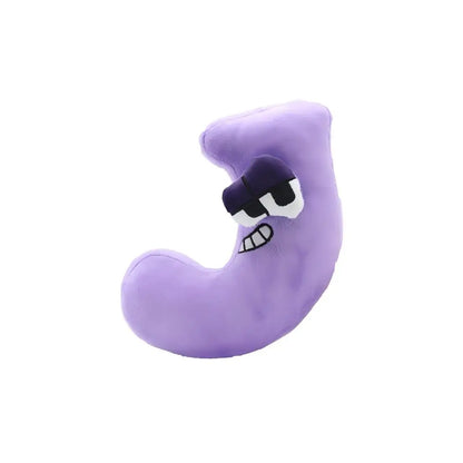 Hot Selling Puzzle Letter Plush Toys Interactive Plush Toys A-Z Letter Set Safe and Fun Children's Birthday Gift Dolls