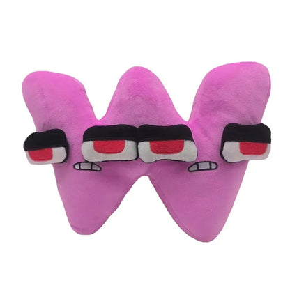 Hot Selling Puzzle Letter Plush Toys Interactive Plush Toys A-Z Letter Set Safe and Fun Children's Birthday Gift Dolls