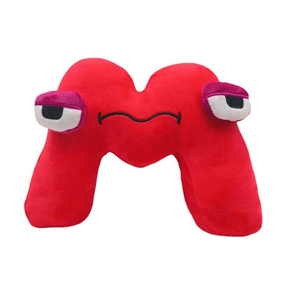 Hot Selling Puzzle Letter Plush Toys Interactive Plush Toys A-Z Letter Set Safe and Fun Children's Birthday Gift Dolls