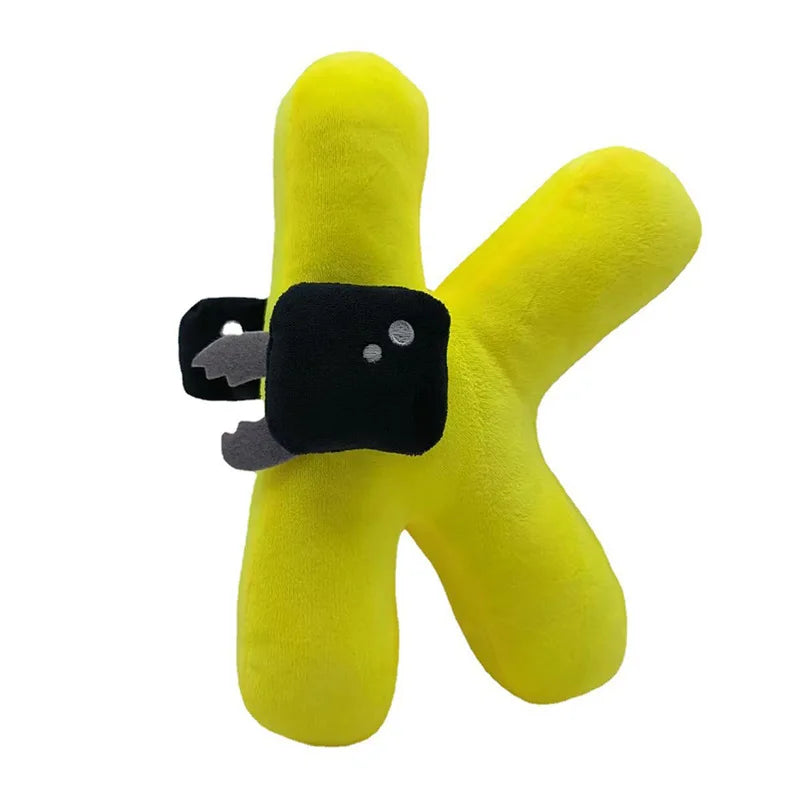 Hot Selling Puzzle Letter Plush Toys Interactive Plush Toys A-Z Letter Set Safe and Fun Children's Birthday Gift Dolls
