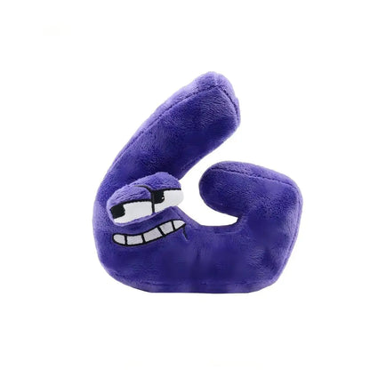 Hot Selling Puzzle Letter Plush Toys Interactive Plush Toys A-Z Letter Set Safe and Fun Children's Birthday Gift Dolls