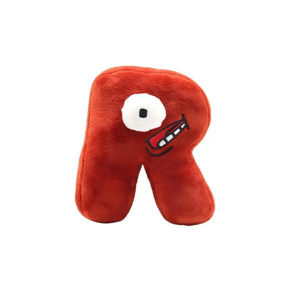 Hot Selling Puzzle Letter Plush Toys Interactive Plush Toys A-Z Letter Set Safe and Fun Children's Birthday Gift Dolls