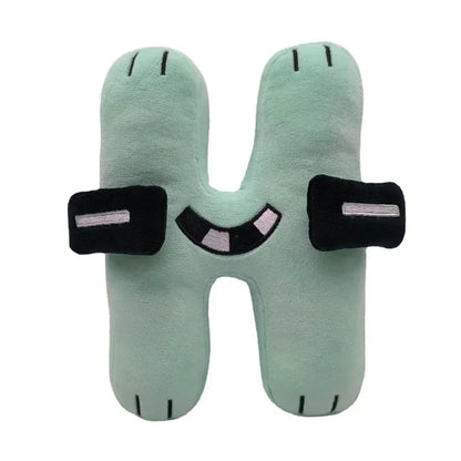 Hot Selling Puzzle Letter Plush Toys Interactive Plush Toys A-Z Letter Set Safe and Fun Children's Birthday Gift Dolls